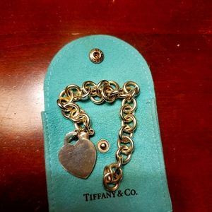 Tiffany & CO. Heart Tag Charm Bracelet